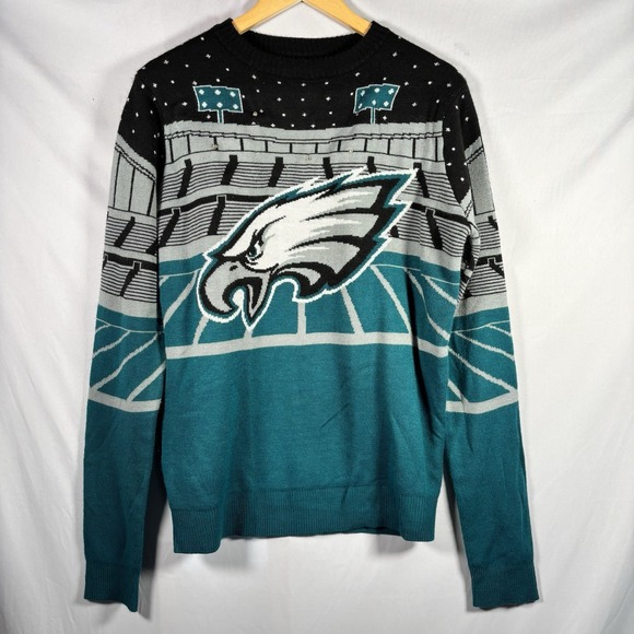 NFL Other - Philadelphia Eagles Christmas Sweater Mens Meduim Winter Snowflake Holiday Party